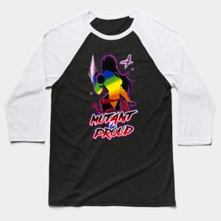 Psylocke - Mutant & Proud Baseball T-Shirt